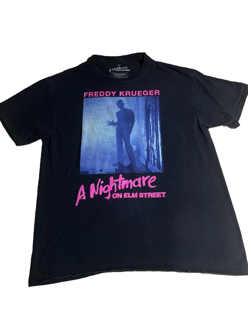 A Nightmare On Elm Street Freddy Krueger T-Shirt Men’s L Black